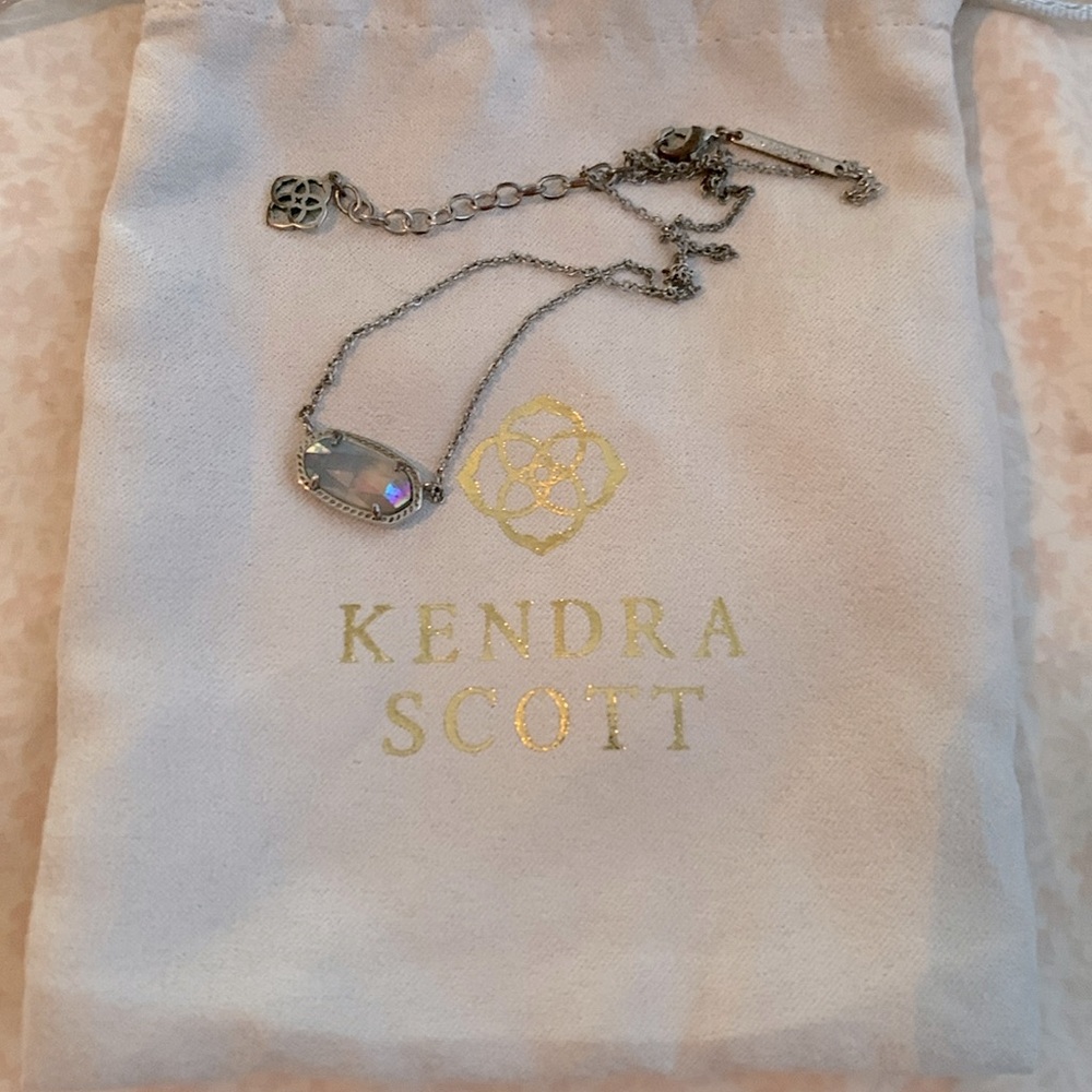 Kendra Scott silver necklace